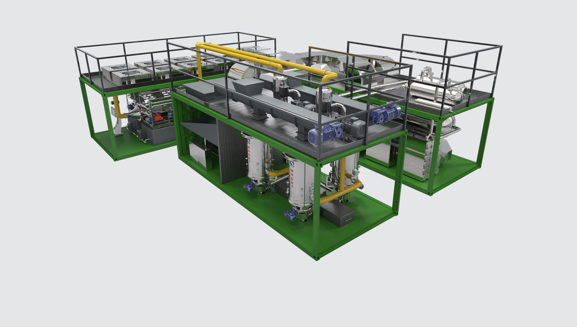 Biomass Mobile Energy Station System
